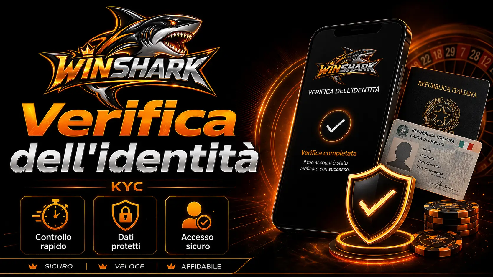 Winshark Verifica dell'identità